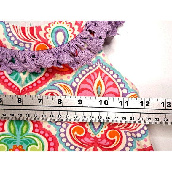 2 Vtg Girls Sz 4 Summer Dresses Children's Place & Counting Daisies Boho Floral - Picture 13 of 15